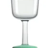 COULEURMER Verre à vin Palm vert x4
