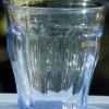 COULEURMER Vaisselle^Verre St Barth bleu acrylique X1