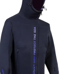 BEUCHAT Veste à capuche - Bleu Profond