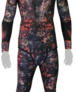 EPSEALON Chasse Sous Marine^Veste de combinaison Demonskin 7 mm - Taille 4 - OCCASION GRADE A
