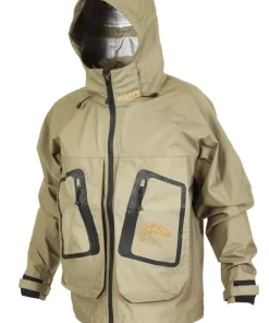 JMC & MOUCHES DE CHARETTE Veste de pêche JMC Tempête Beige